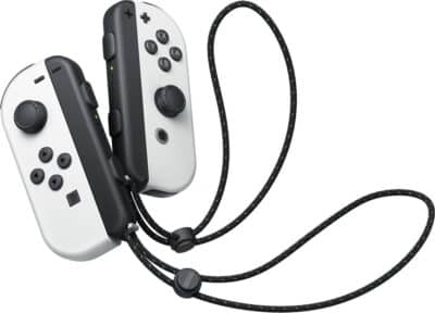 Console Nintendo Switch Oled Bianca + Gioco Mario Kart 8 Deluxe + Abbonamento 12 Mesi Nintendo Switch Online - immagine 3